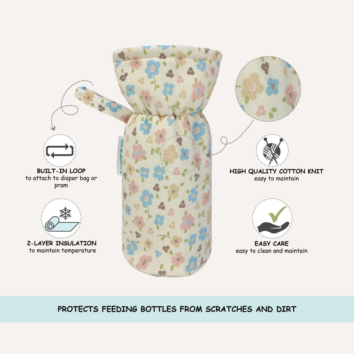 Abracadabra Bottle Cover (Set of 2) - Bunny Garden
