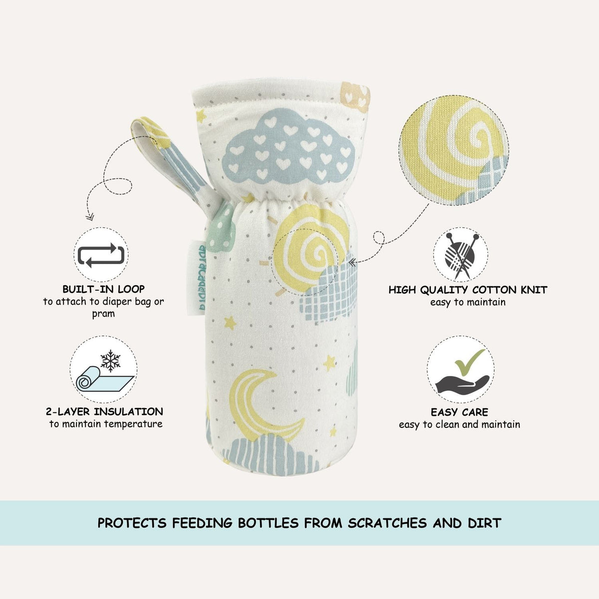 Abracadabra Bottle Cover (Set of 2) - Lost in Clouds