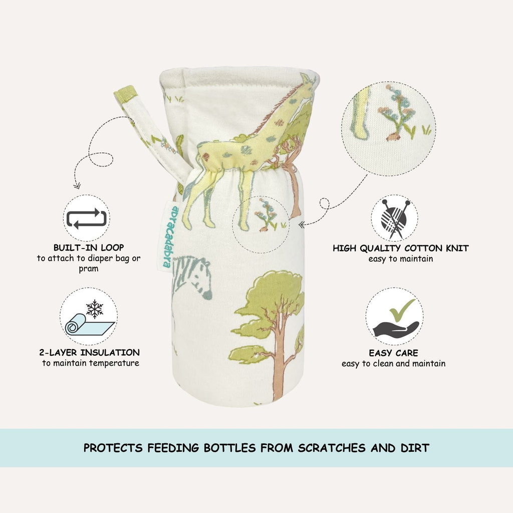 Abracadabra Bottle Cover (Set of 2) - Savanna