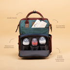Abracadabra Diaper Bag with Changing Station - Multicolor