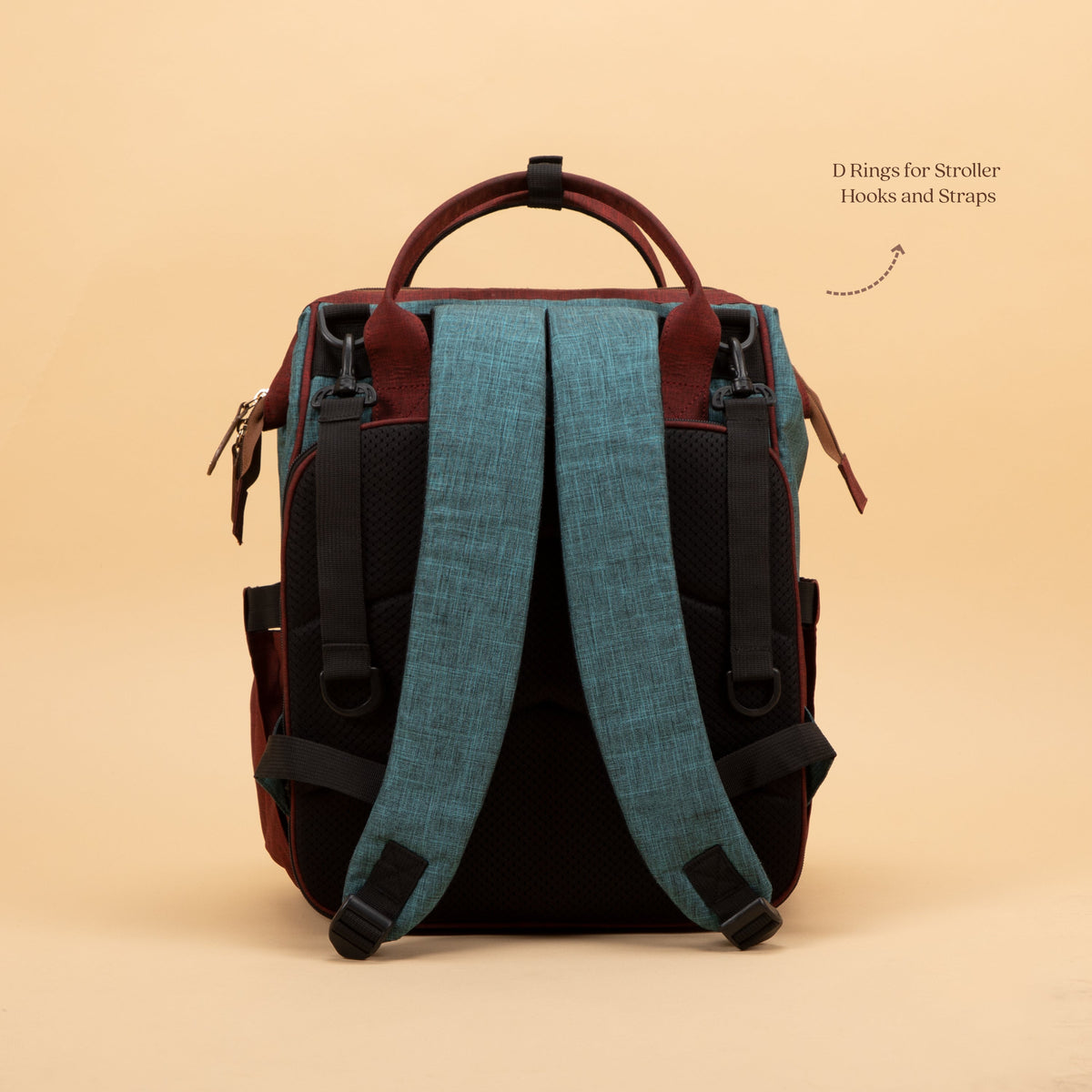 Abracadabra Diaper Bag with Changing Station - Multicolor