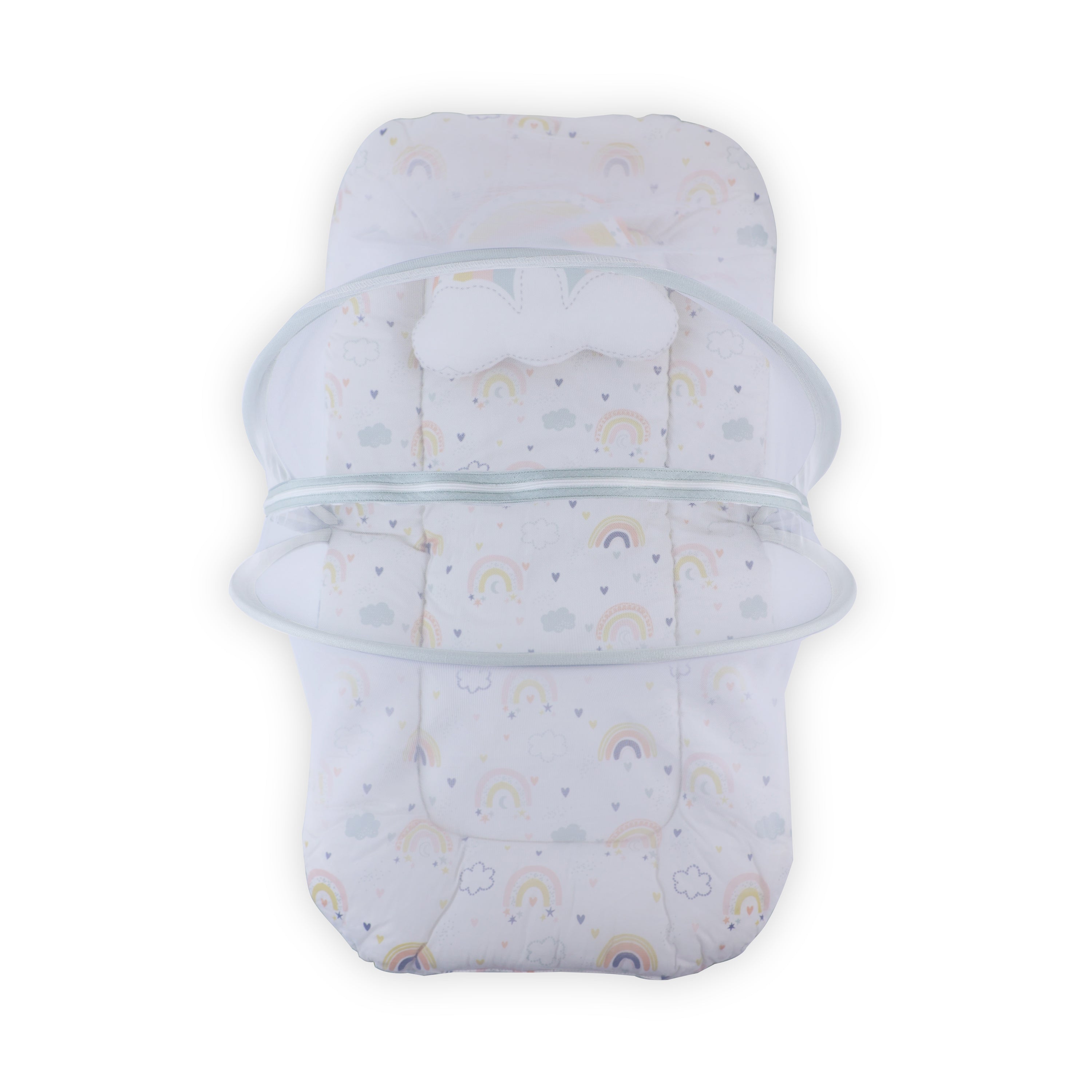 Abracadabra Gadda Set with Mosquito Net - Rainbow
