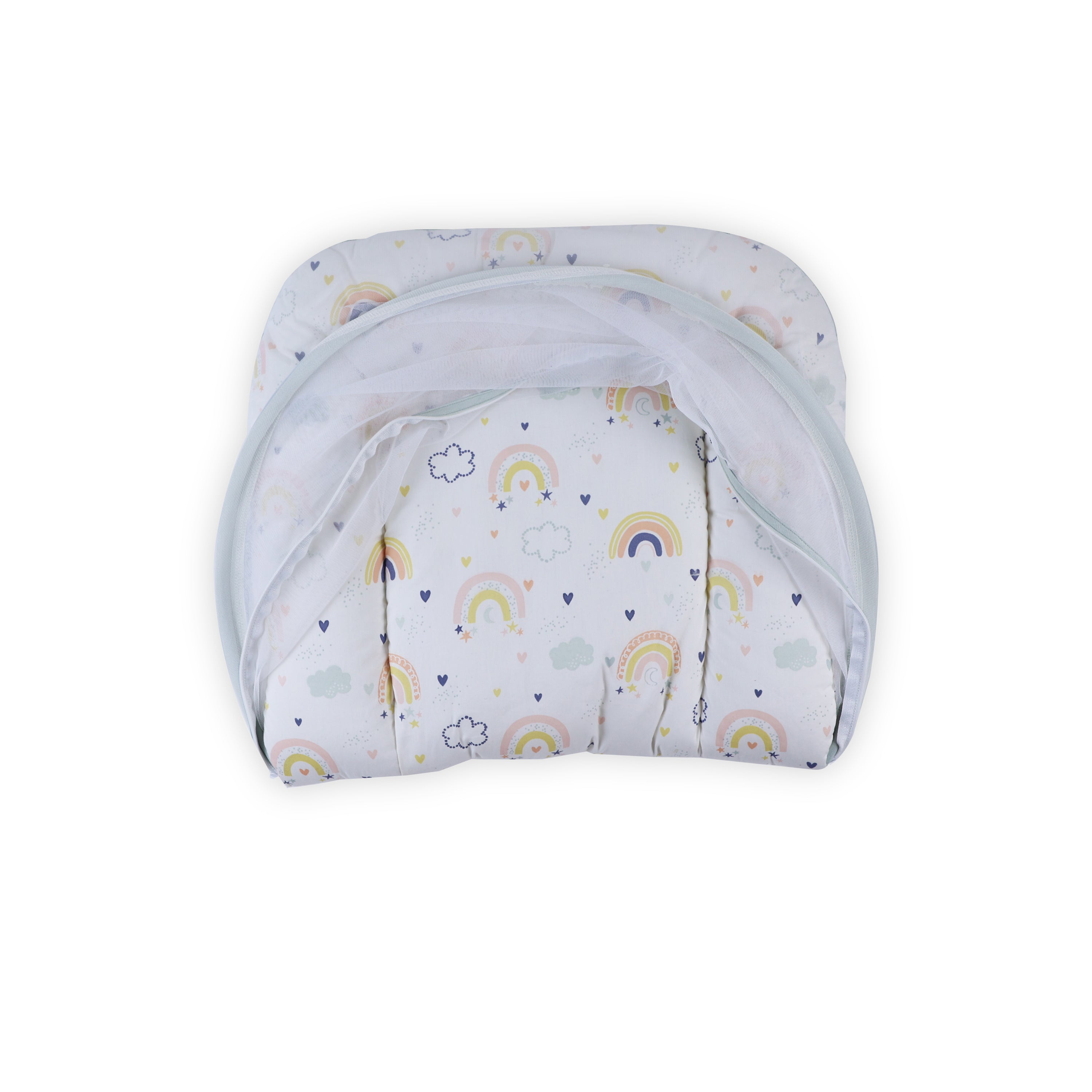 Abracadabra Gadda Set with Mosquito Net - Rainbow