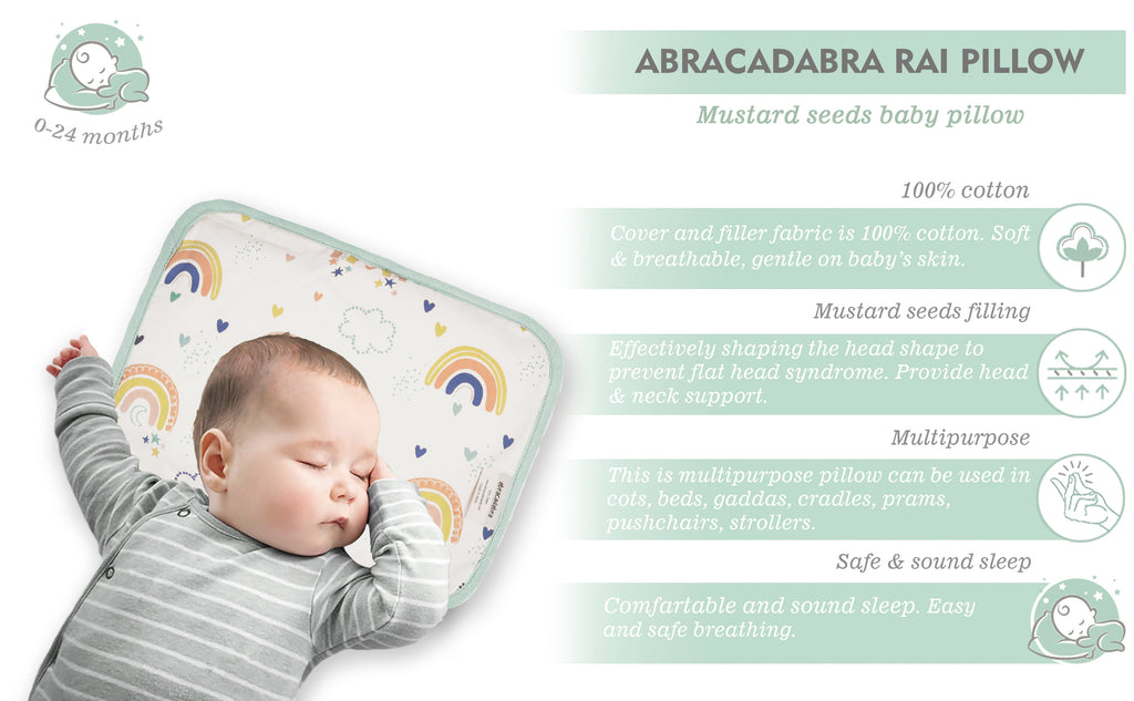 Abracadabra Rai Pillow - Rainbow