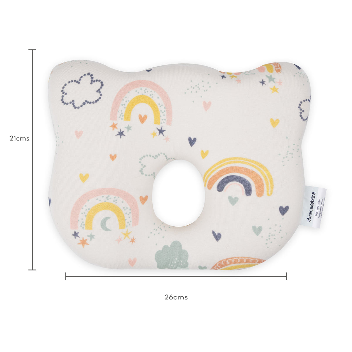 Abracadabra Memory Foam Pillow - Rainbow