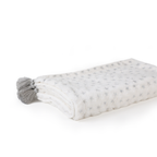 Abracadabra Reversible White Cloud Soft Luxe Blanket - Stars