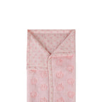Abracadabra Pink Rose Bloom Luxe Blanket