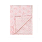 Abracadabra Pink Rose Bloom Luxe Blanket