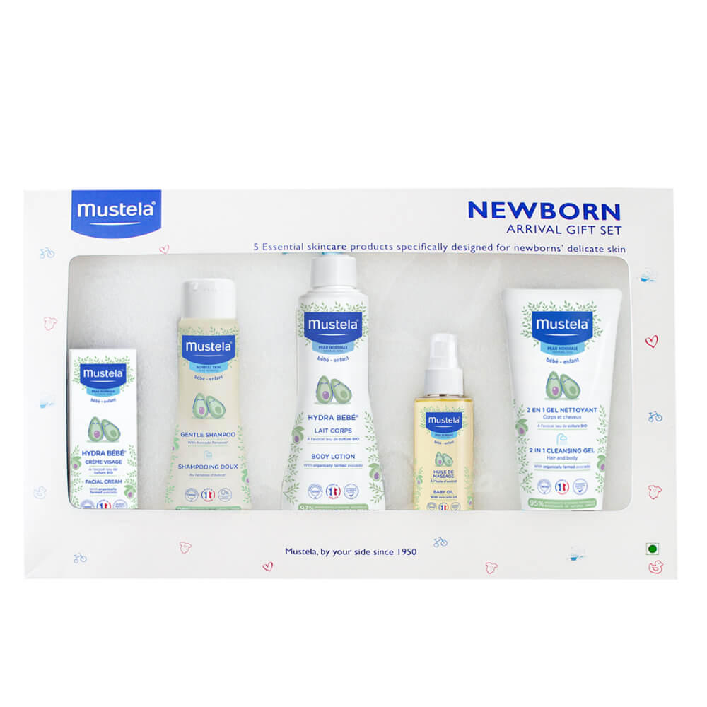 Mustela Newborn Arrival Gift Set - 5 Pieces