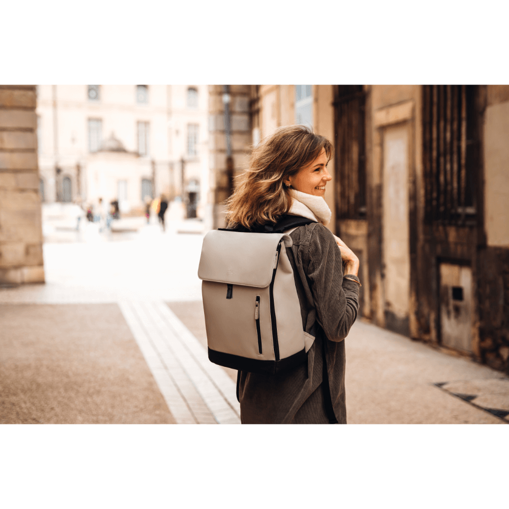 Beaba Oslo Baby Diaper Bag – Multifunctional Travel Baby Backpack with Large Capacity, Multi-Pocket Organizer with Changing Pad, Insulated Bottle Pouch & Stroller Clips – Ideal for Moms & Dads On the Go