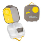 B.Box Warner Bros Batman Mini Lunchbox for Kids – 1L Capacity, Adjustable Divider, Flexi Fruit Holder, BPA-Free – Multicolor
