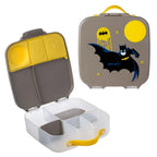 B.Box Warner Bros Batman Kids Lunchbox – 2 Litre, Leak-Proof Bento Style with  Cooler Pack, Adjustable Divider & Whole Fruit Compartment – Multicolor