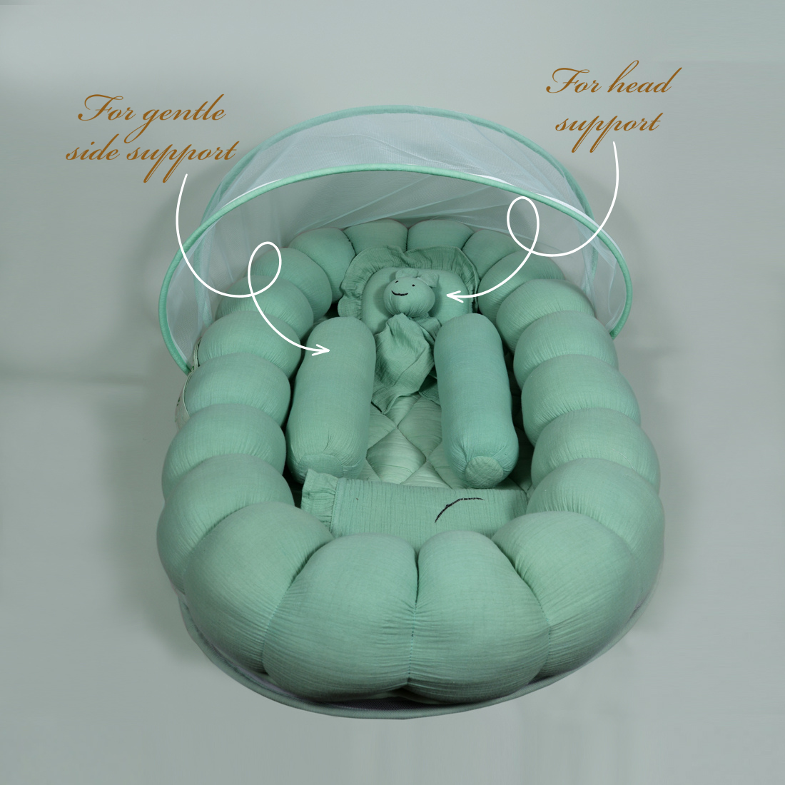 La Plume Baby Cloud Nest – Cozy, Organic & Travel-Friendly