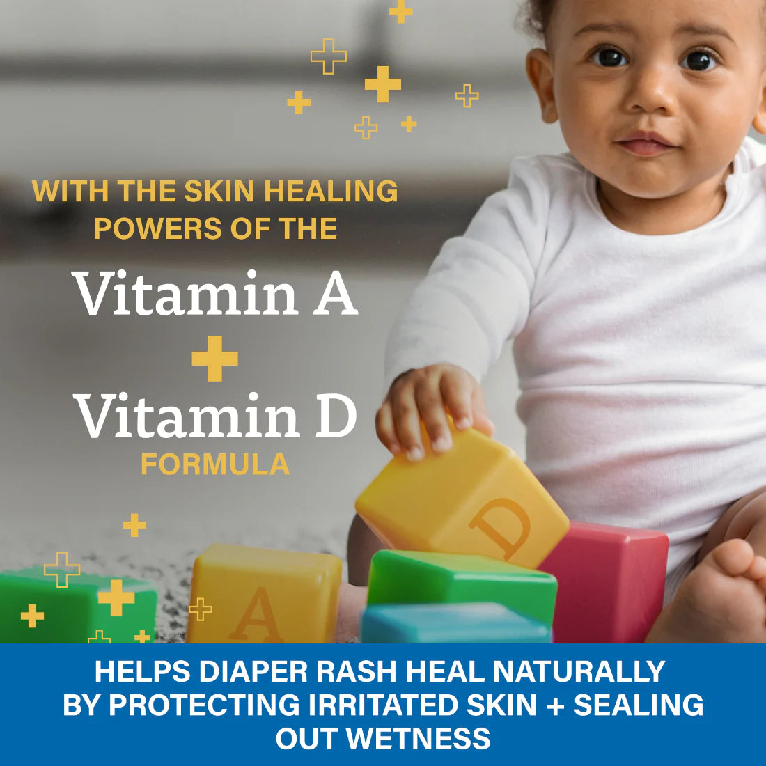 A+D Treat & Heal Diaper Rash Ointment (113g)