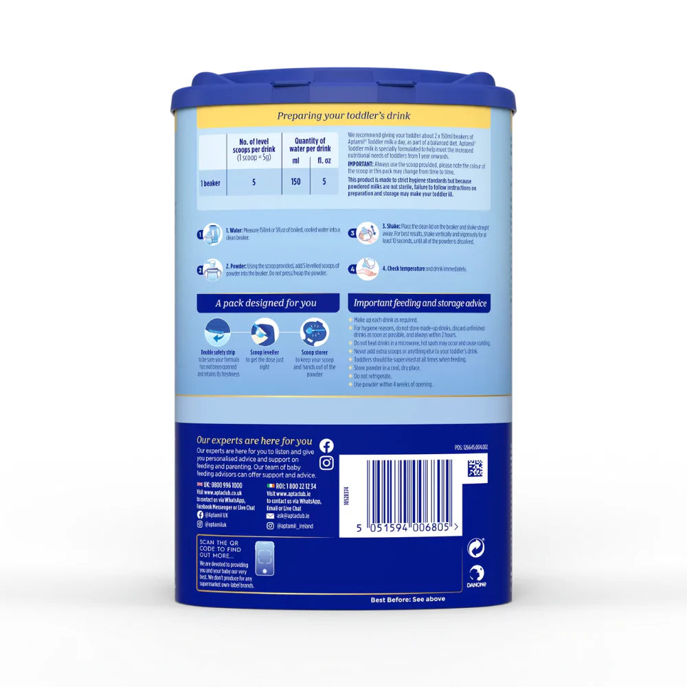 Aptamil Classic 3 Toddler Milk (1-2 Years) (800g)