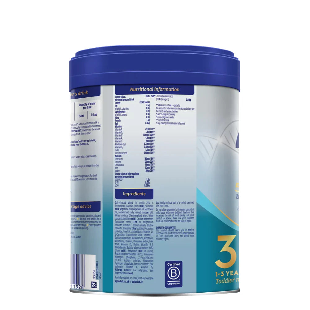 Aptamil Advanced 3 Toddler Milk (1-2 Years) (800g)