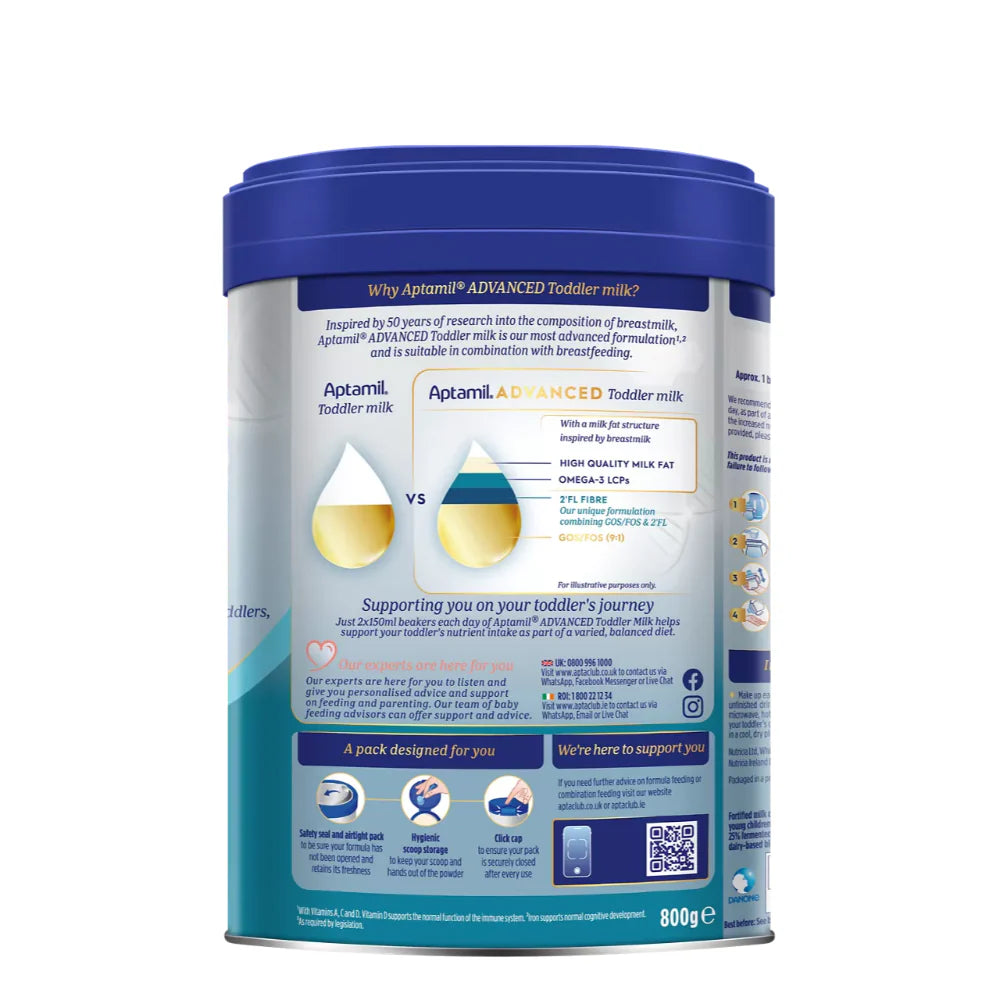 Aptamil Advanced 3 Toddler Milk (1-2 Years) (800g)