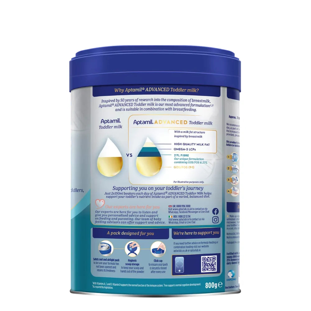 Aptamil Advanced 3 Toddler Milk (1-2 Years) (800g)
