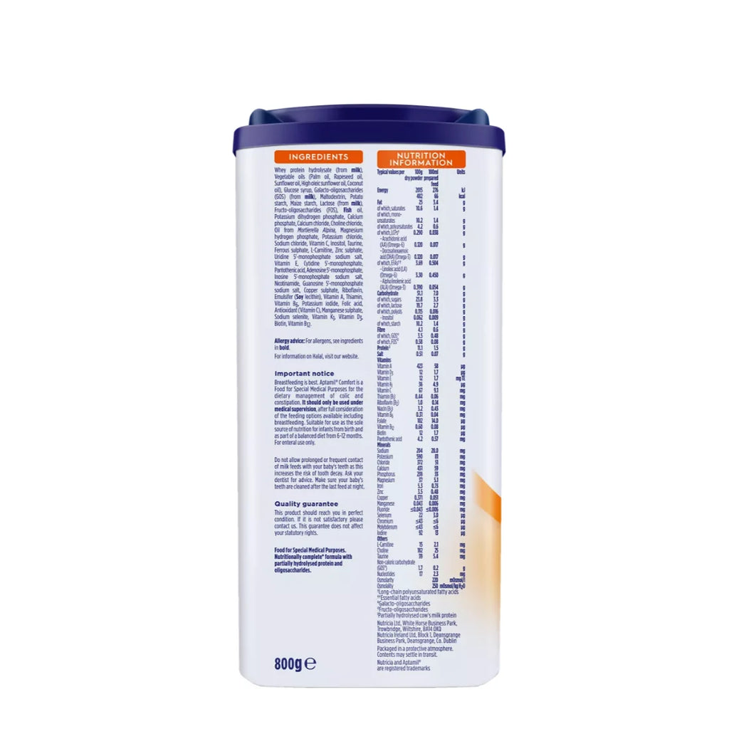 Aptamil Comfort Formula Milk (From Birth to 12 Months) (800g)