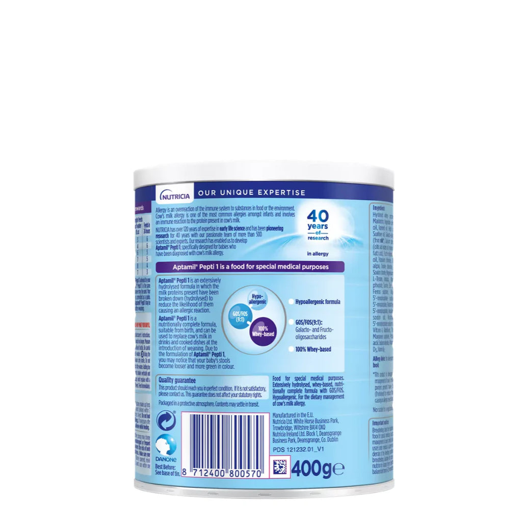Aptamil Pepti 1 Extensively Hydrolysed Formula (From Birth) (400g)