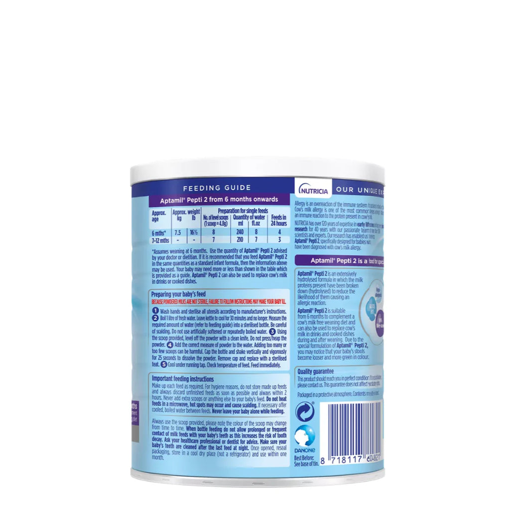 Aptamil Pepti 2 Extensively Hydrolysed Formula (6-12 Months) (400g)