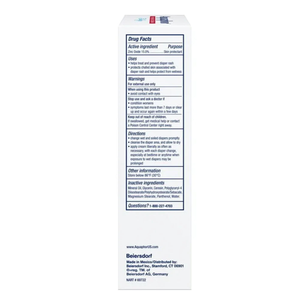 Aquaphor Baby 3 in 1 Diaper Rash Cream (99g)