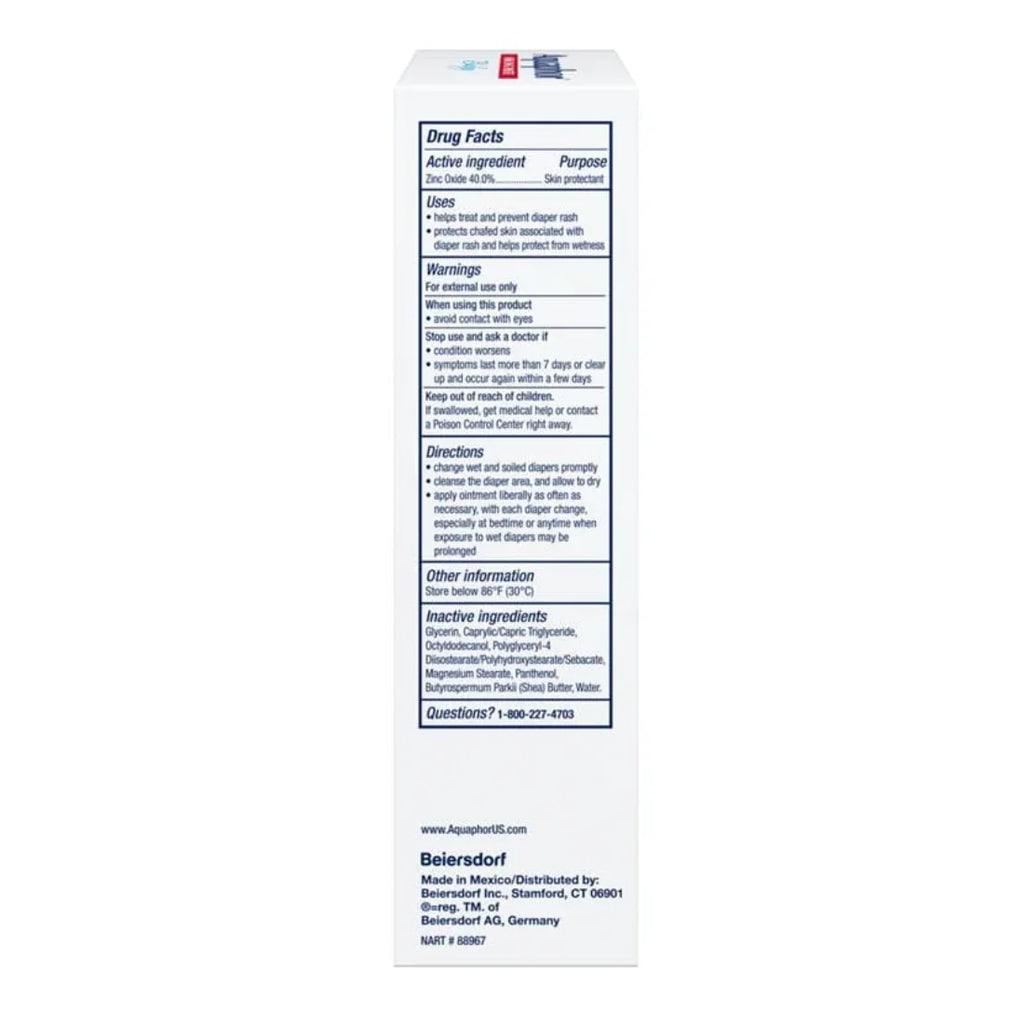 Aquaphor Baby Fast Relief Diaper Rash Paste (99g)