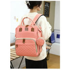 Abracadabra Diaper Bag With Changing Station - Pink