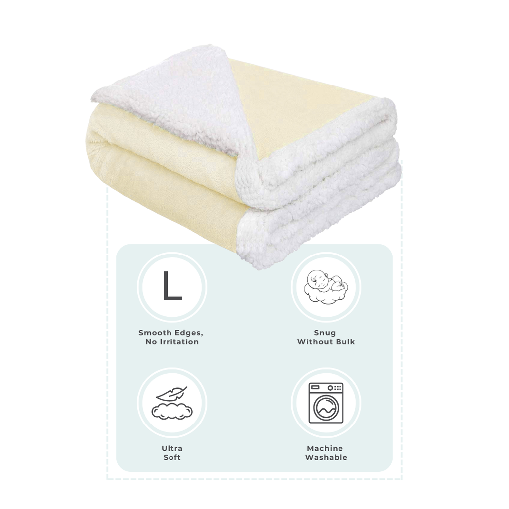 Abracadabra Chamois Blanket - Beige