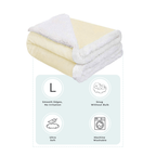 Abracadabra Chamois Blanket - Beige