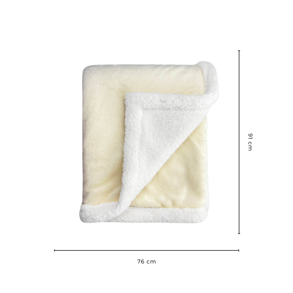 Abracadabra Chamois Blanket - Beige