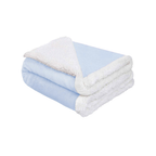 Abracadabra Chamois Blanket - Blue