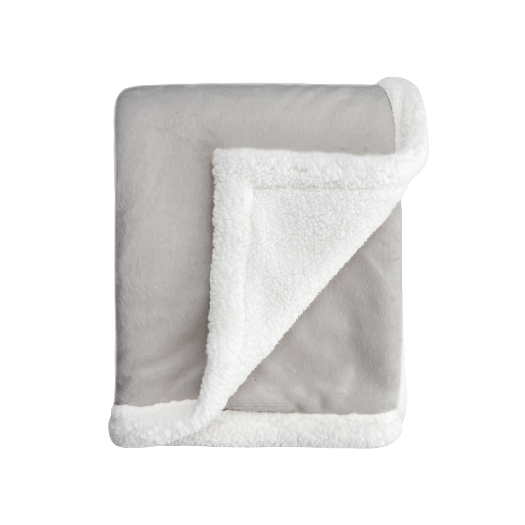 Abracadabra Chamois Blanket - Grey
