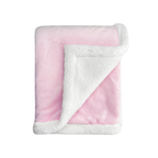 Abracadabra Chamois Blanket - Pink