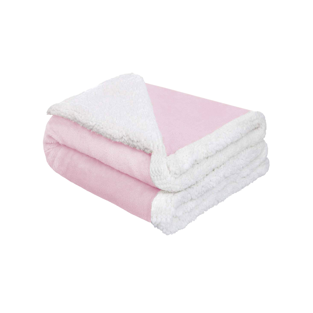 Abracadabra Chamois Blanket - Pink