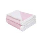 Abracadabra Chamois Blanket - Pink
