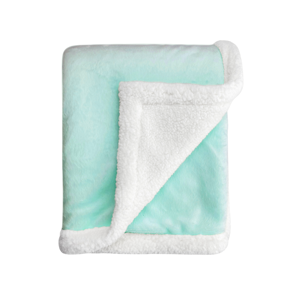 Abracadabra Chamois Blanket - Turquoise