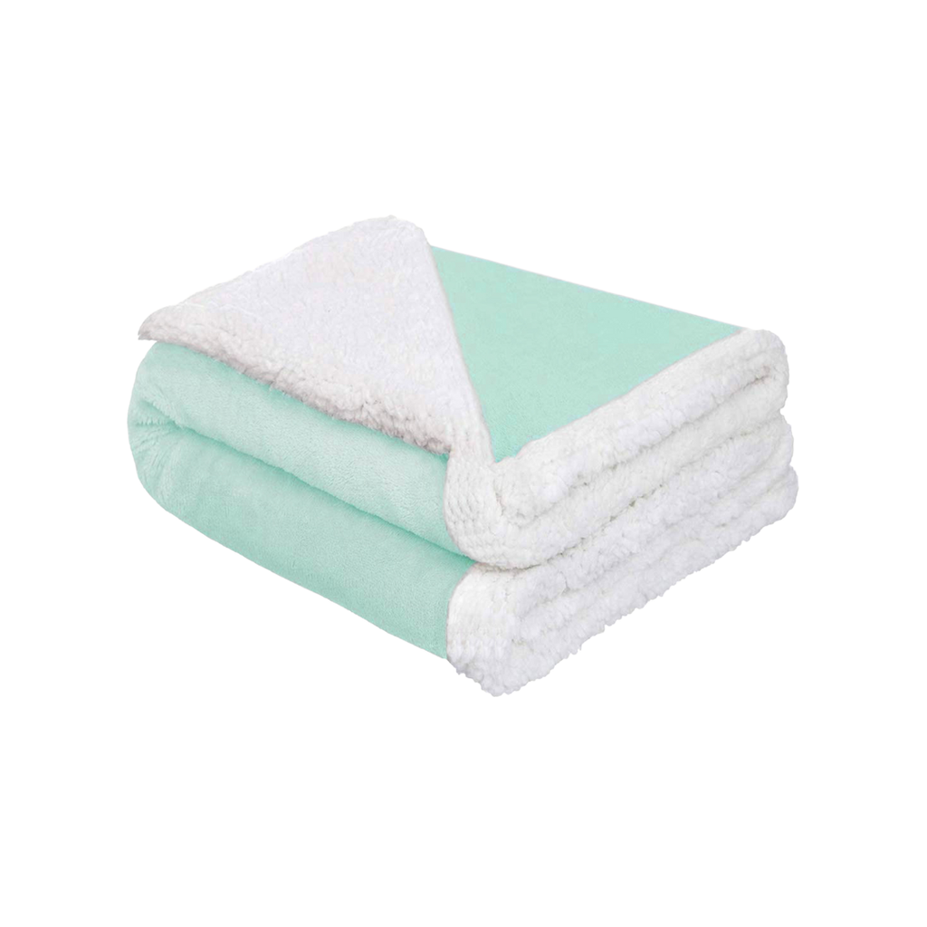 Abracadabra Chamois Blanket - Turquoise