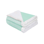 Abracadabra Chamois Blanket - Turquoise