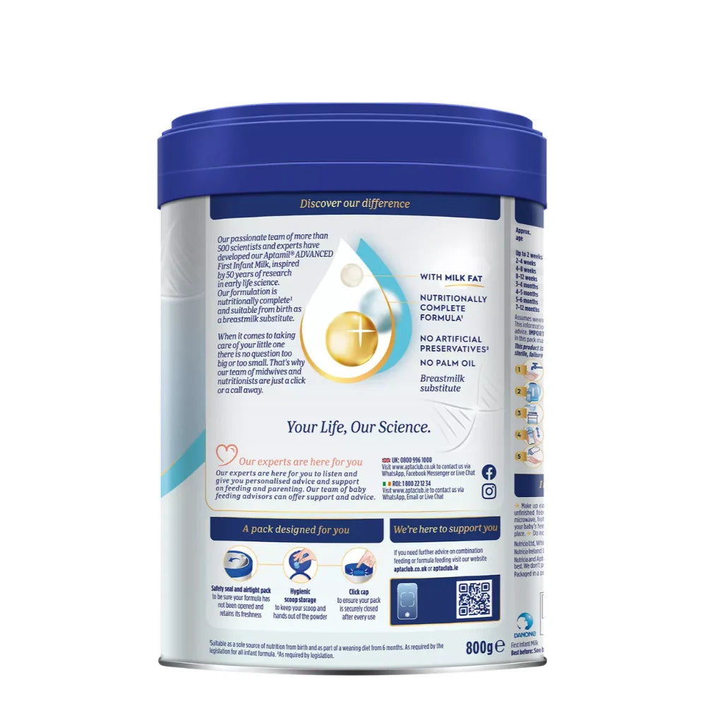 Aptamil Advanced 1 First Milk (From Birth) (800g)