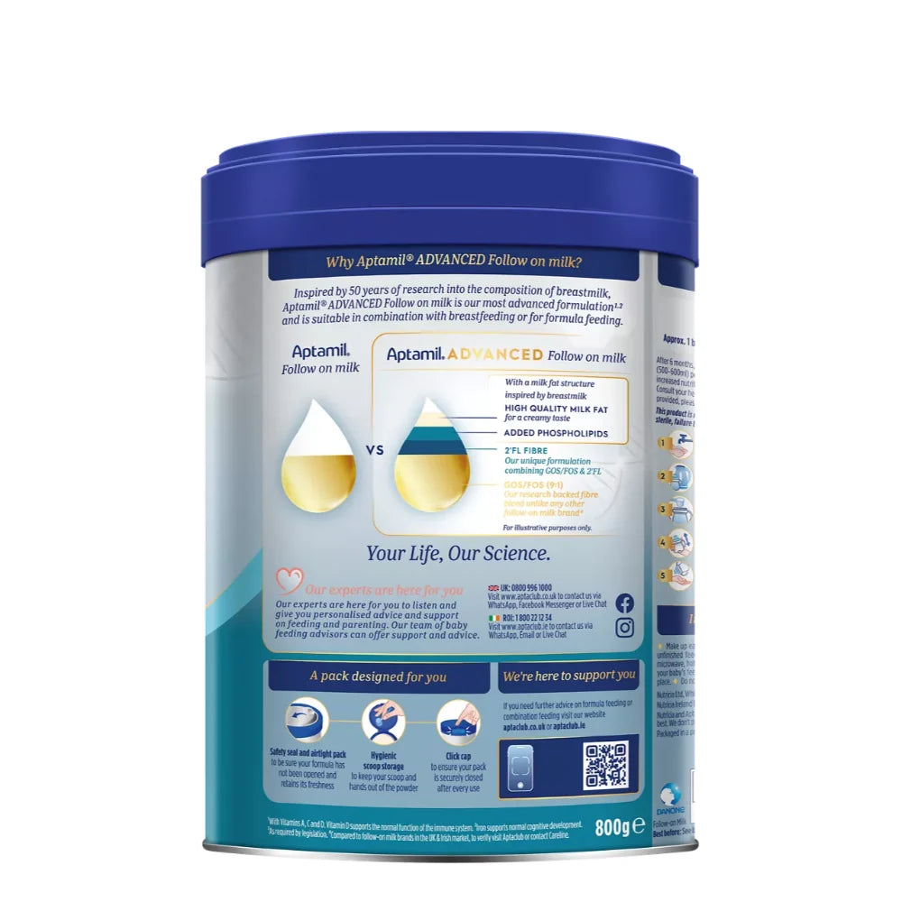 Aptamil Advanced 2 Follow On Milk (800g)