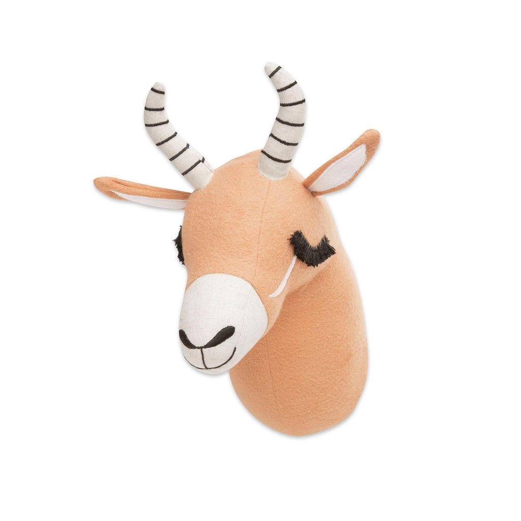 Crane Baby Antelope Plush Head Wall Décor