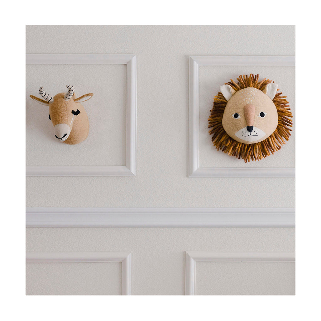 Crane Baby Antelope Plush Head Wall Décor