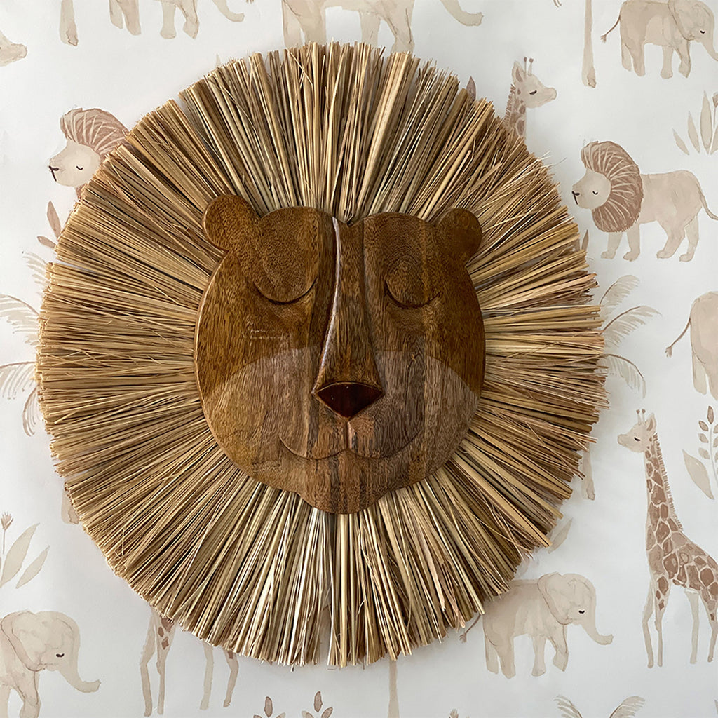 Crane Baby Lion Wall Décor