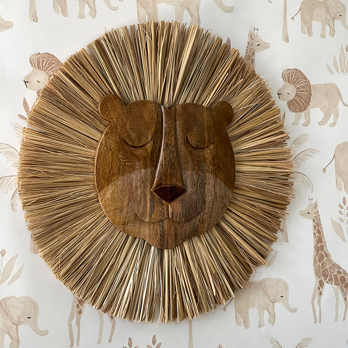 Crane Baby Lion Wall Décor