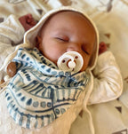 Crane Baby Bandana Bib Set - Caspian Whale