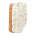 Crane Baby Burp Cloth Set - Willow Multicolor Leaf