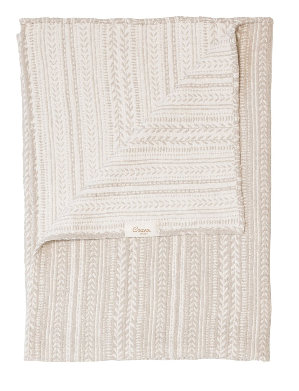 Crane Baby Jacquard Blanket Willow Collection