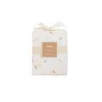 Crane Baby Crib Sheet - Willow Dainty Leaf
