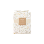 Crane Baby Crib Sheet - Willow Multicolor Leaf